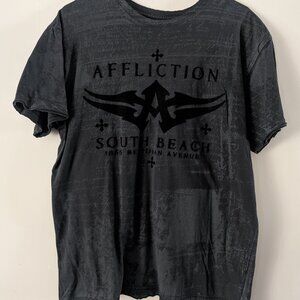 AFFLICTION size large South Beach Miami store